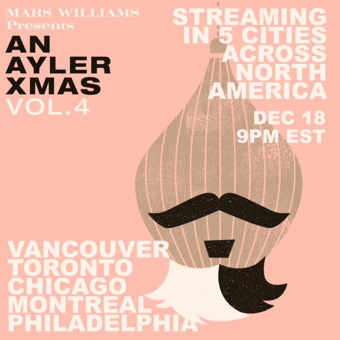 poster graphic - Mars Williams presents An Ayler Xmas Vol. 4